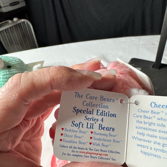 Care Bears Cheer Bear Special Edition Series 4 Soft Lil’ Bear NWT - Picture 6 of 8